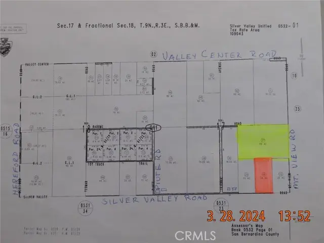 0 Silver Valley Road, Newberry Springs, CA 92365 - Image #1