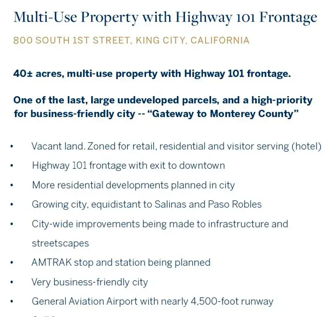 800 S 1st Street, King City, CA 93930 - Image #2