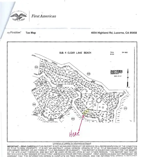 4054 Highland Road, Lucerne, CA 95458 - Image #1