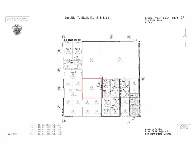 0 Joshua Avenue, Lucerne Valley, CA 92356 - Image #2