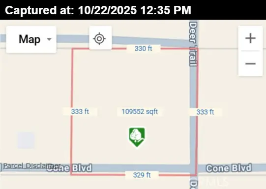 0 Cone, San Bernardino, CA 92285