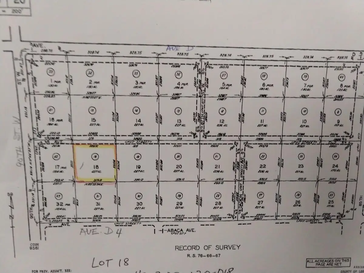 Ave D2 89 Stw, Lancaster, CA 93536 - Image #1