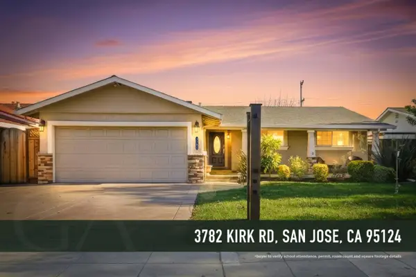 3782 Kirk Road, San Jose, CA 95124