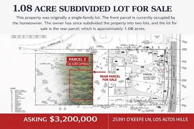 25391 Okeefe Lane,, Los Altos Hills, CA 94022 - #1