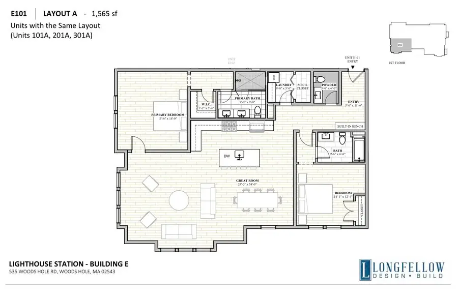 533 Woods Hole Road #UNIT E101, Woods Hole, MA 02543 - #2