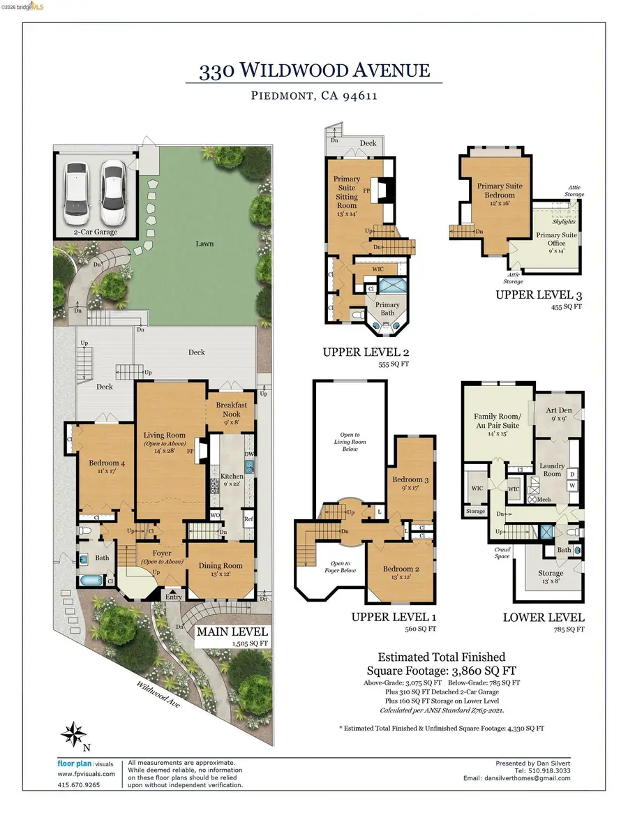 330 Wildwood Avenue, Piedmont, CA 94611 - #3