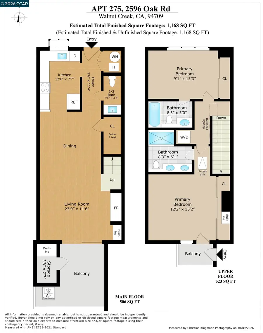 2596 Oak Rd  #275, Walnut Creek, CA 94597 - #3