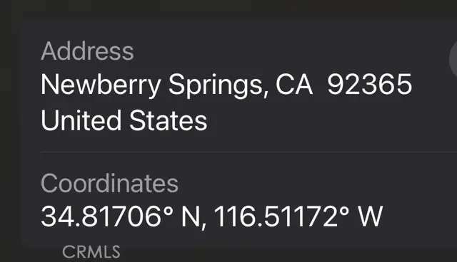 0 NA, Newberry Springs, CA 92365 - #2