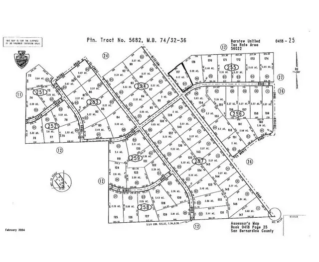 0 APN 0418-255-07-0000, Barstow, CA 92311 - #1