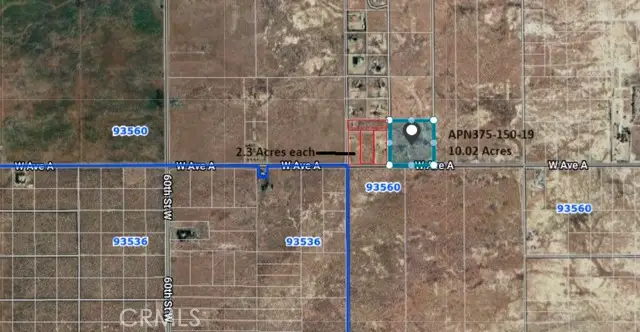 0 W Avenue A, Rosamond, CA 93560 - #1