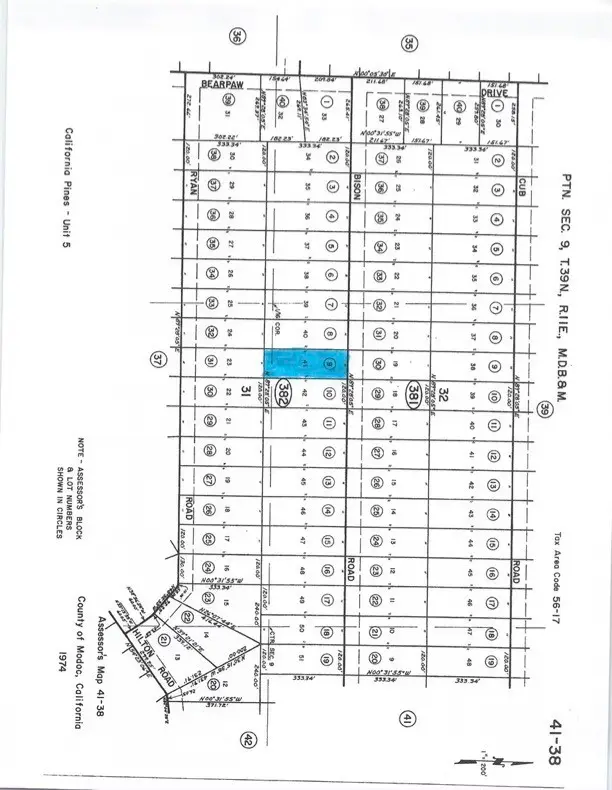 0 Bison Rd  Lot 41 Blk 31 Unit 5, Alturas, CA 96101 - #1