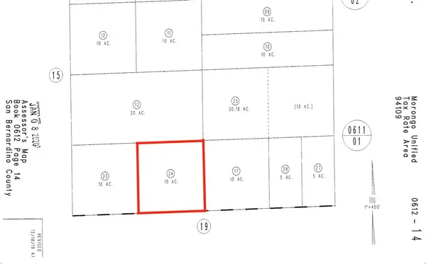 0 West of Timothy Ave., Twentynine Palms, CA 92277