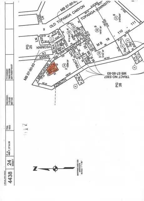 0 0 Azimuth Ln/Old Topanga Canyon Rd, Topanga, CA 90290 - #1