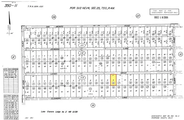 0 Lucas Drive, QUAIL VALLEY, CA 92587