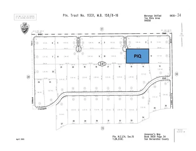 900 Fetlock, Landers, CA 92285 - #1