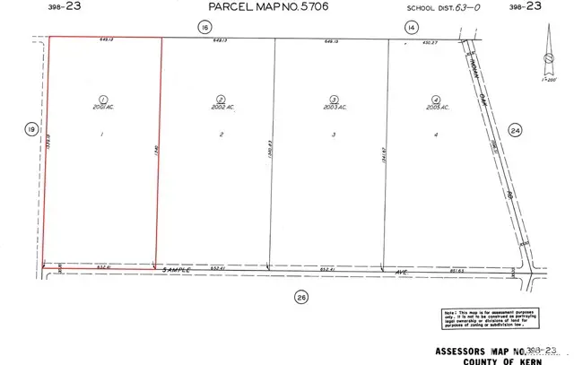 0 Sample Avenue, Caliente, CA 93518 - #1
