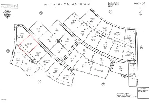 0 Garnet Lane, Daggett, CA 92327