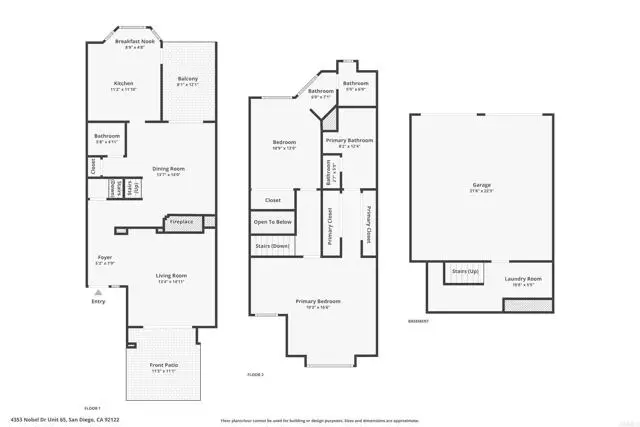 4353 Nobel Drive  #65, San Diego, CA 92122 - #3