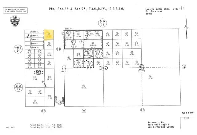 2300 Lorraine Ave (Lot 23), Lucerne Valley, CA 92356 - #1