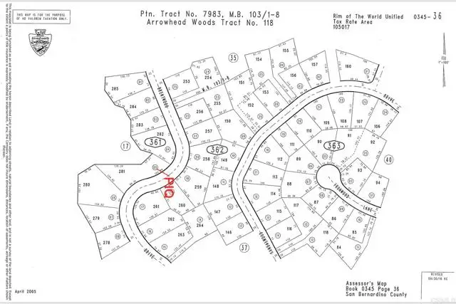 1036 Brentwood Drive, Lake Arrowhead, CA 92352 - #1