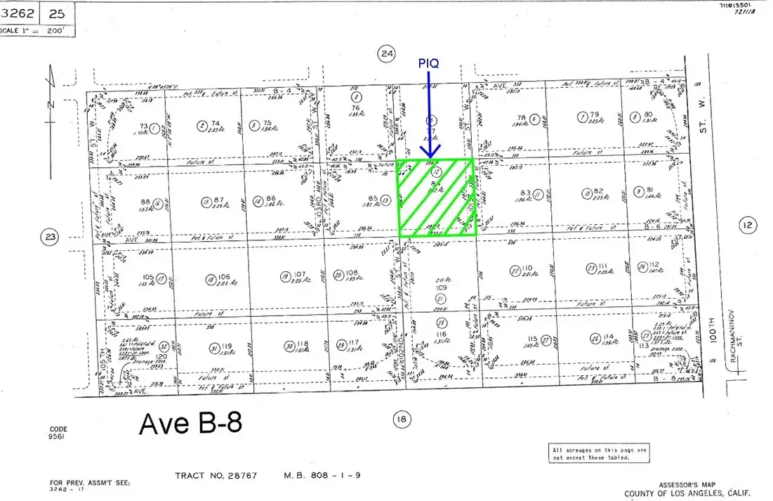 0 Vac/Cor 101 Stw/Ave B6, Lancaster, CA 93536 - #1