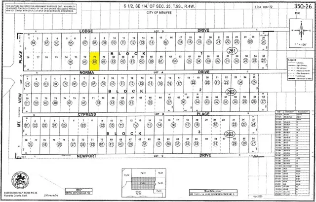 0 Norma Drive, Quail Valley, CA 92587 - Image #1