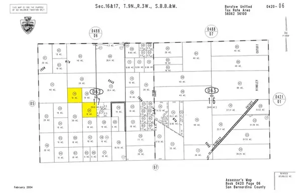0 Near Iron Mountain Road, Barstow, CA 92311