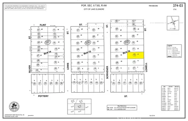 0 Lowell Street, Lake Elsinore, CA 92530