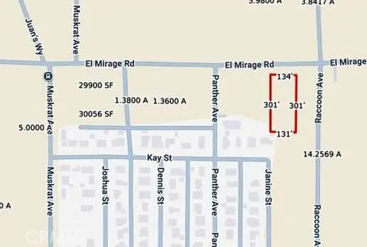 0 El Mirage & Raccoon 0.91-acres Road, Adelanto, CA 92301 - #3