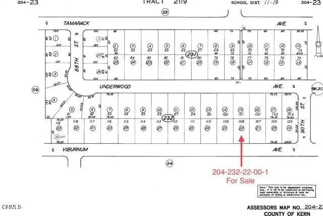 0 Viburnum Avenue, California City, CA 93505 - #1