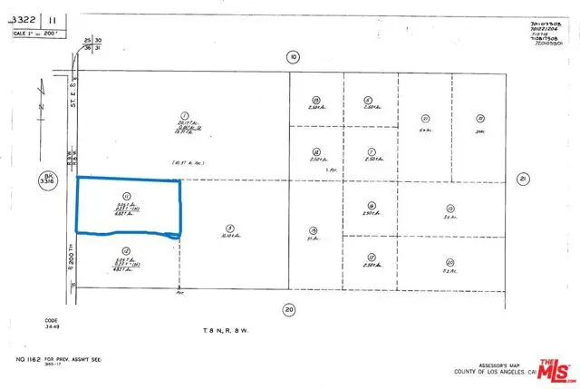 205 Vac/vic Avenue, North Antelope Valley, CA 93535 - #1