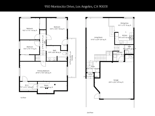 950 Montecito Drive, Los Angeles, CA 90031 - #1