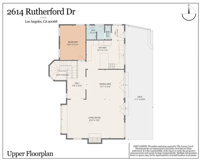 2614 Rutherford Drive, Los Angeles, CA 90068 - #2