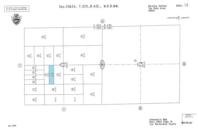 0 Fremont Peak Rd #3, Hinkley, CA 92347 - Image #1