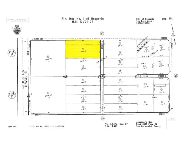 0 C Ave & Mauna Loa St., Hesperia, CA 92345 - Image #1