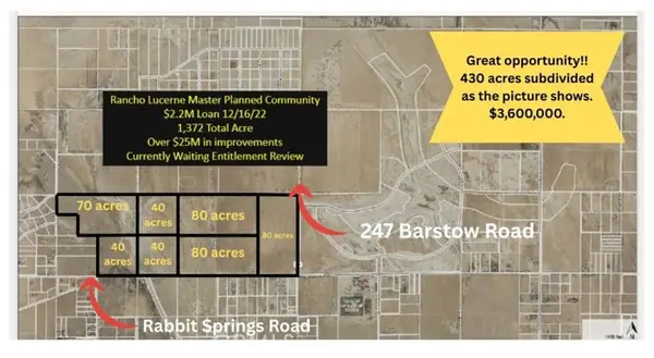 0 Rabbit Springs Road, Lucerne Valley, CA 92356