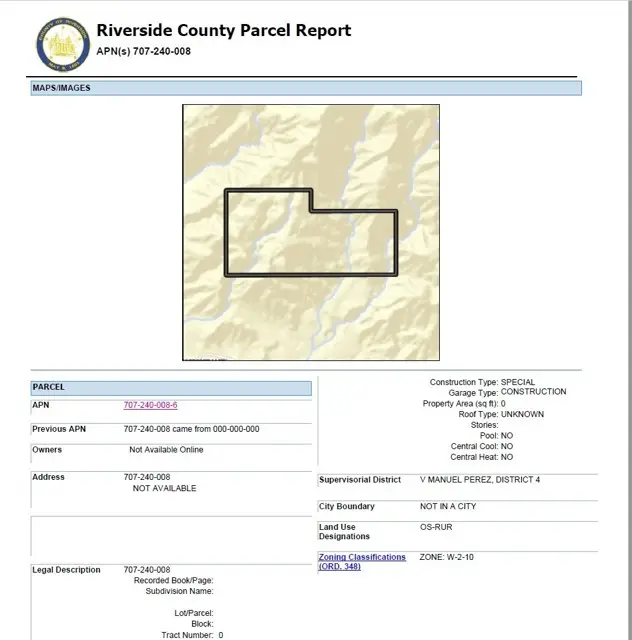707240 Fargo Canyon Road, Chuckwalla Valley, CA 92203 - #1
