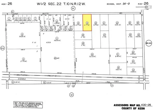 0 Lone Butte Road, Mojave, CA 93501