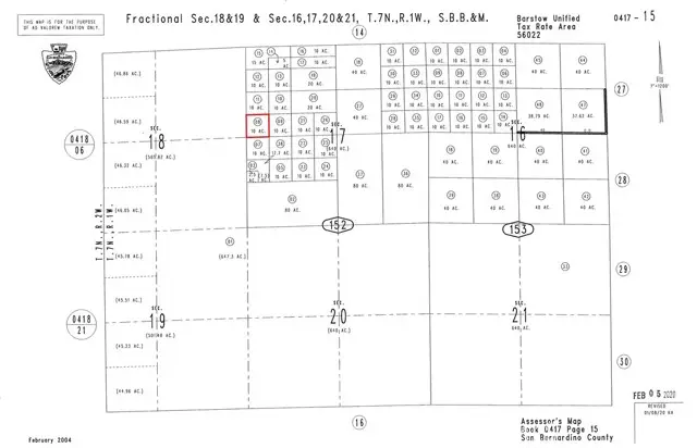 0 No Address Available, Barstow, CA 92311 - #1