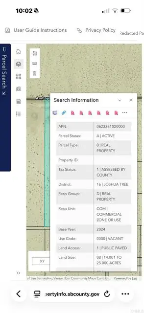 Amboy Road, Twentynine Palms, CA 92277