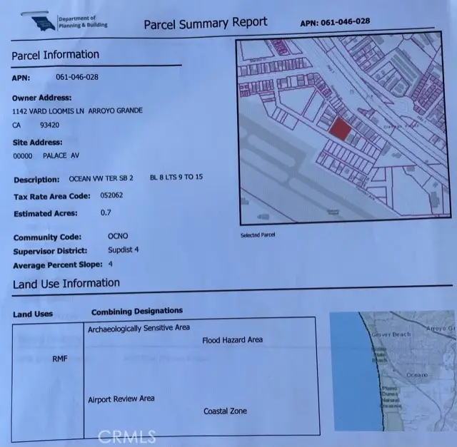 0 Palace Avenue, Oceano, CA 93445 - Image #3