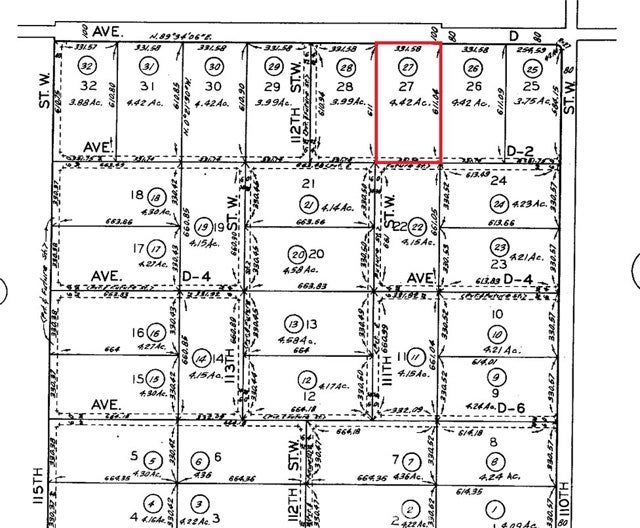 0 Hwy 138 And 111th St West, Lancaster, CA 93536 BHGRE