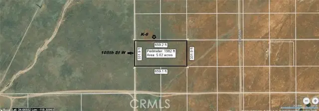 0 Vac/vic 105 Stw/ave K6, Lancaster, CA 93536 - Image #1