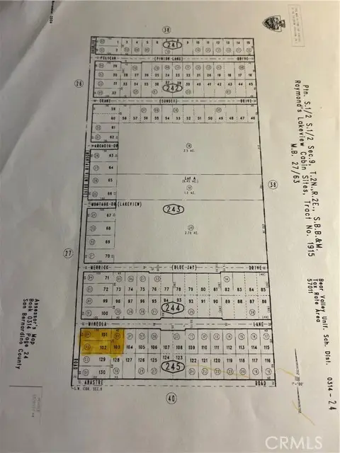 0 Mountain View Drive & Mineola Ln, Big Bear City, CA 92314 - Image #1