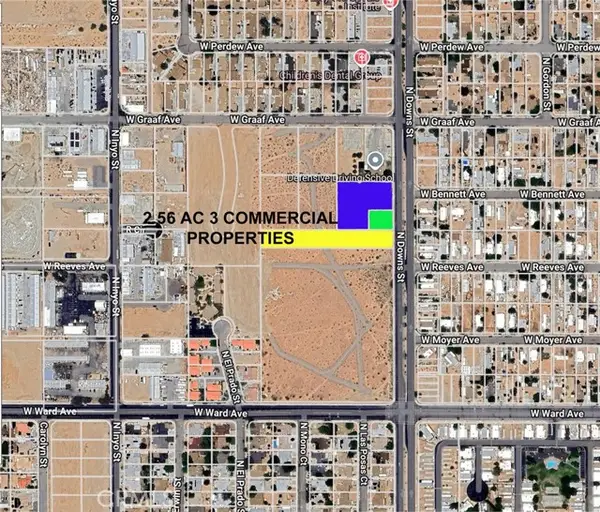 0 3 Commercial Properties N. Downs Street, Ridgecrest, CA 93555