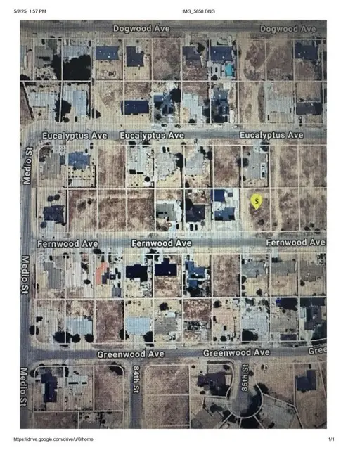 0 Fernwood, California City, CA 93505 - Image #1