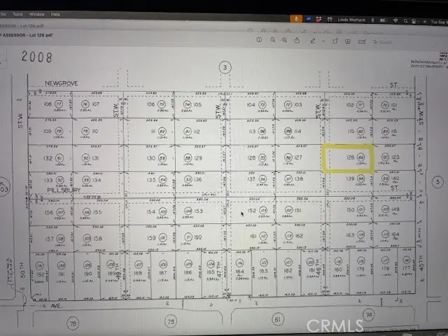 0 Stw/vic Pillsbury Street, Lancaster, CA 93535 - Image #2