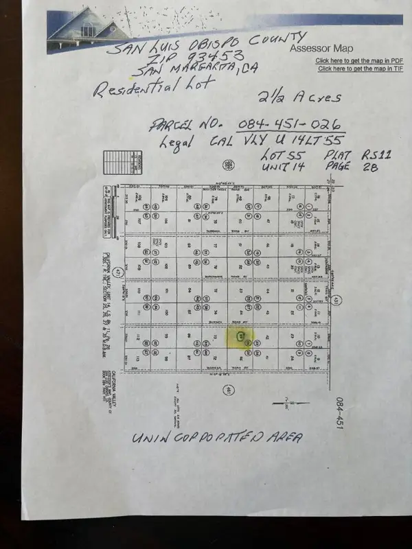 0 Burney Road, Santa Margarita, CA 93453