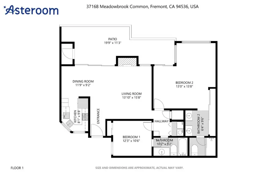 37168 Meadowbrook Common #105, Fremont, CA 94536 - #3
