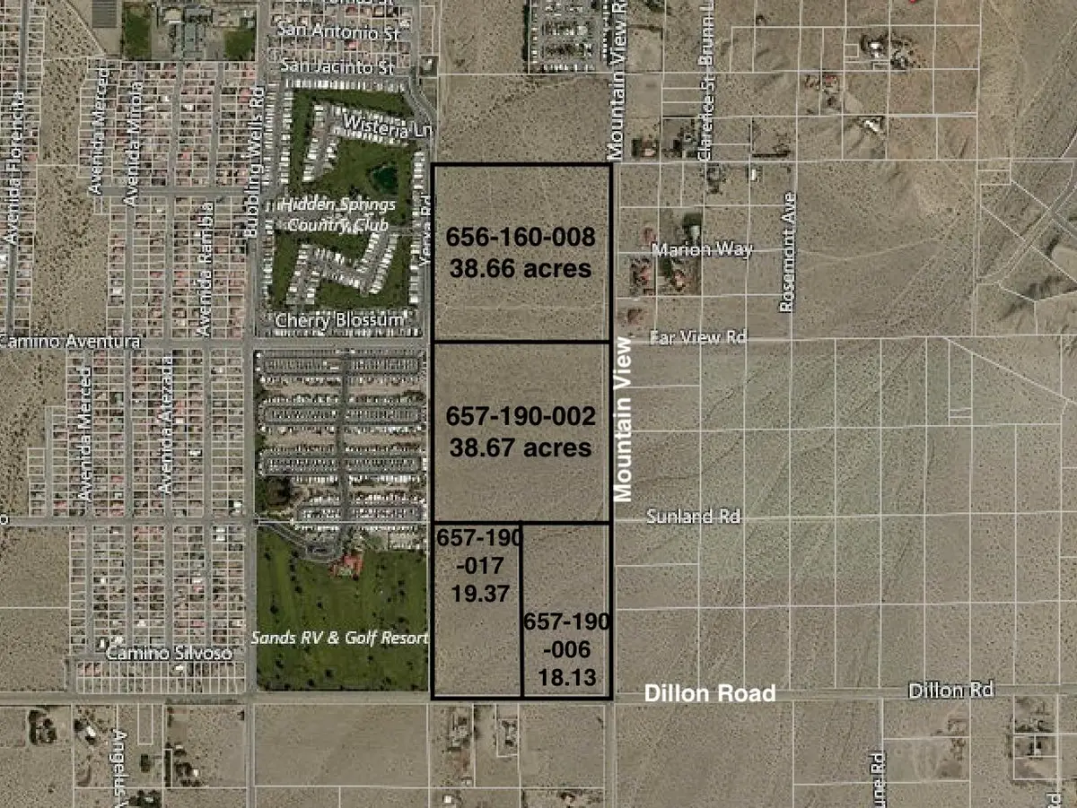 114 Acres Dillon & Moutain View, Desert Hot Springs, CA 92241 - #1
